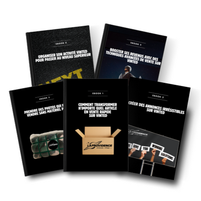 Pack 5 e-books revendeurs Vinted
